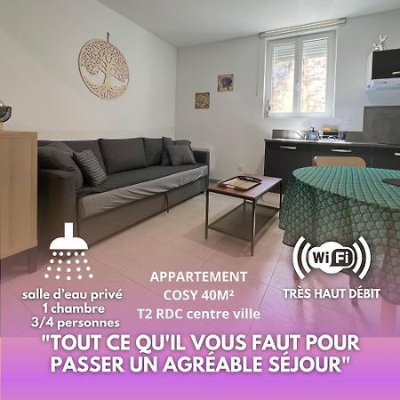 Fenix Appartement T2 40 M2 Cosy Rdc Plein Centre Ville Pierrelatte Extérieur photo